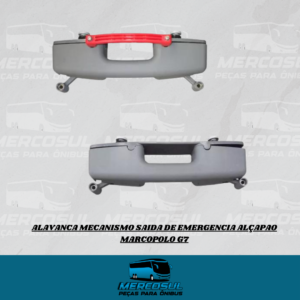 ALAVANCA MECANISMO SAIDA DE EMERGENCIA ALÇAPAO MARCOPOLO G7